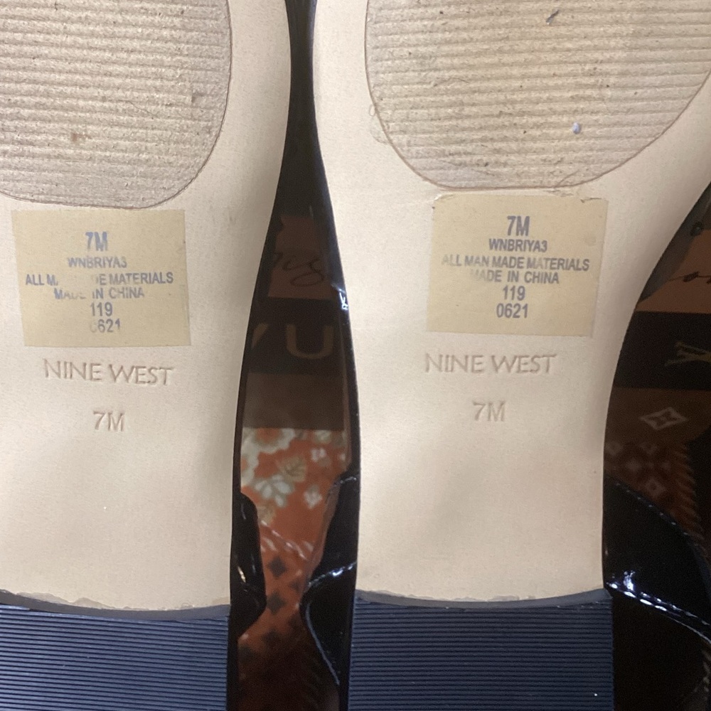 Nine West Briya Pointy Toe Flats Ballet Size 7M - Picture 10 of 14